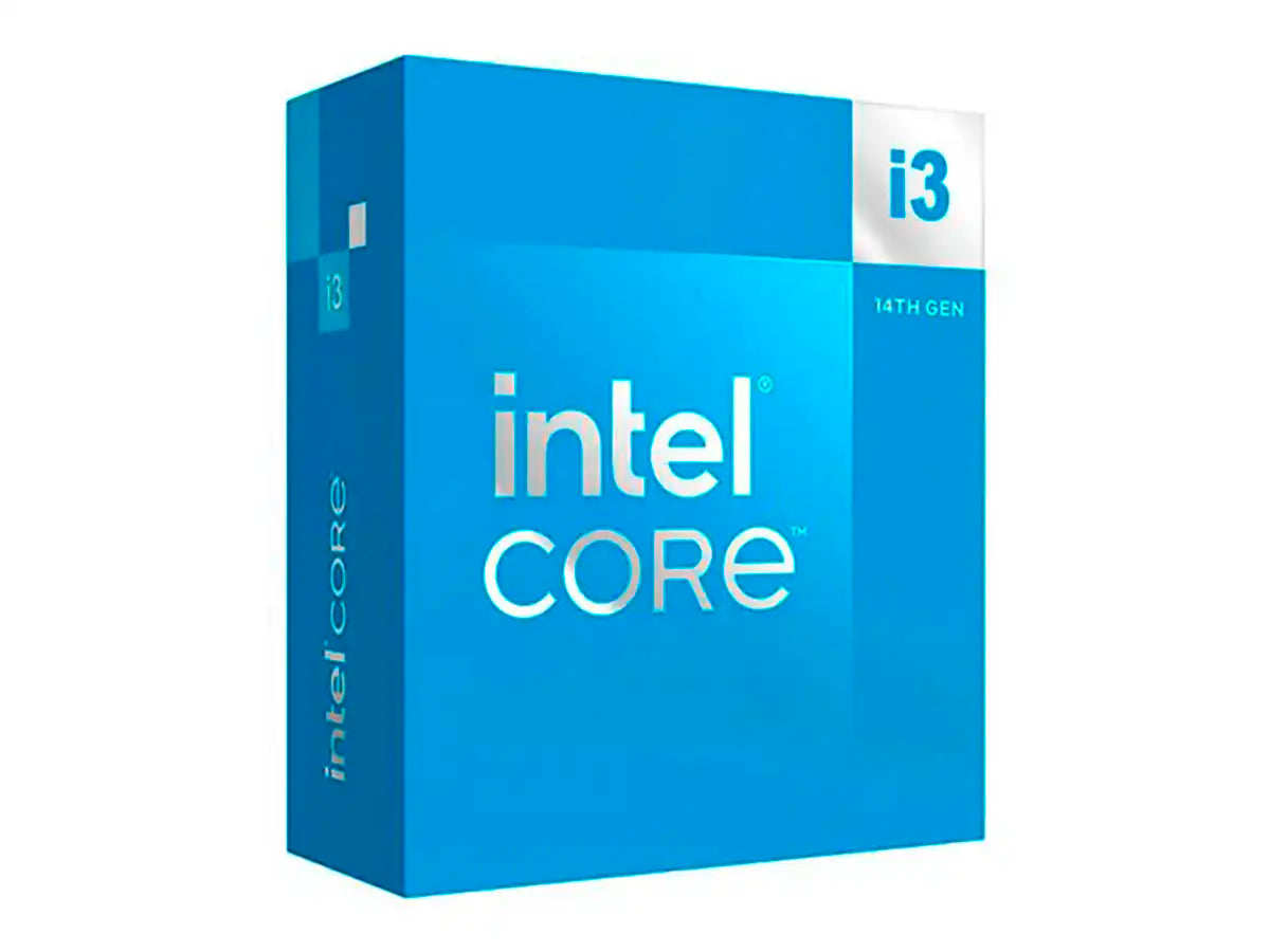 PROCESADOR INTEL CORE I3 14100F 3.5GHZ HASTA 4.7GHZ 12MB (BX8071514100F) LGA 1700, 4 NUCLEOS, SIN GRAFICOS INTEGRADOS