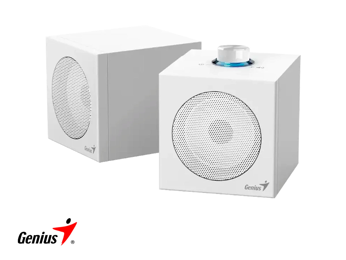 PARLANTE GENIUS SP-HF300U 4WATTS (31730061401) USB-C/USB-A POWER,BLANCO