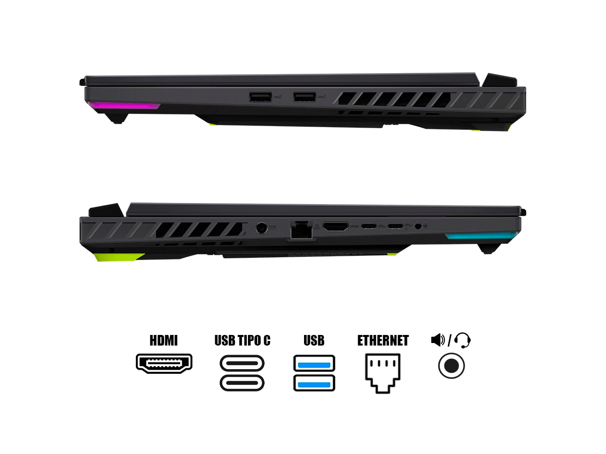 LAPTOP ASUS RYZEN 9-8940HX ROG STRIX G16 G614P-WH94 (90NR0L67-M004S0) RAM 16GB, SSD 1TB, RTX 5070 8GB, 16 FHD+ 165HZ IPS, WIN11 HOME, ECLIPSE GRAY