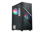CASE GAMBYTE SOUL S/FUENTE (CS-SOU4RBWKG-LG) PANEL DE VIDRIO, 4 VENTILADORES, LED RGB, NEGRO