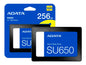 UNIDAD DE ALMACENAMIENTO SSD SATA 2.5 ADATA 256GB SU650 (ASU650SS-256GT-R)