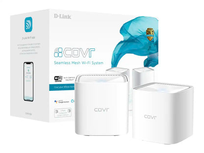 ROUTER D-LINK COVR-1102 WHOLE HOME MESH WI-FI ( COVR-1102 ) PACK X2 | AC1200 DUAL BAND | SYNCRIO GOOGLE - ALEXA