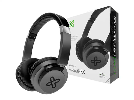 AURICULAR KLIP XTREME AKOUSTIKFX (KHS-851BK) CON MICROFONO, NEGRO