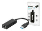 ADAPTADOR DE RED USB 3.0 A RJ45 D-LINK 10/100/1000 MBPS (DUB-1312)