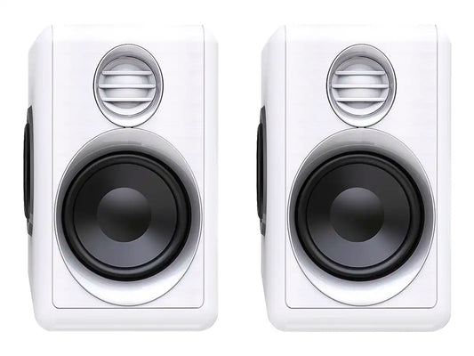 PARLANTE MICRONICS IRON WHITE MIC S314W 10 WATTS (S314W) INTERFAZ JACK 3.5 MM Y USB ENEGÍA