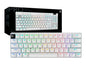 TECLADO GAMER INALAMBRICO LOGITECH G PRO X 60 (920-011921) MECANICO, SWITCH OPTICO, LED RGB, BLANCO