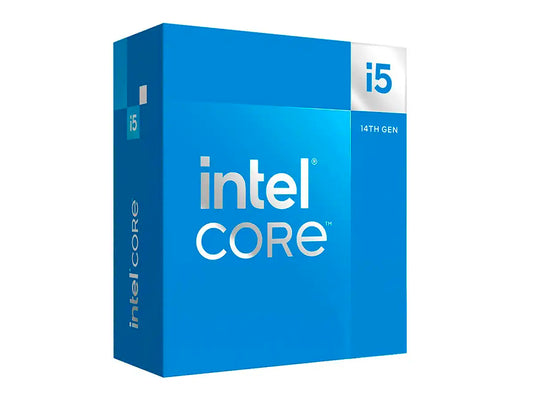 PROCESADOR INTEL CORE I5 14400F 2.5GHZ HASTA 4.7GHZ 20MB (BX8071514400F) LGA 1700, 10 NUCLEOS, S/ GRAFICA, C/ COOLER