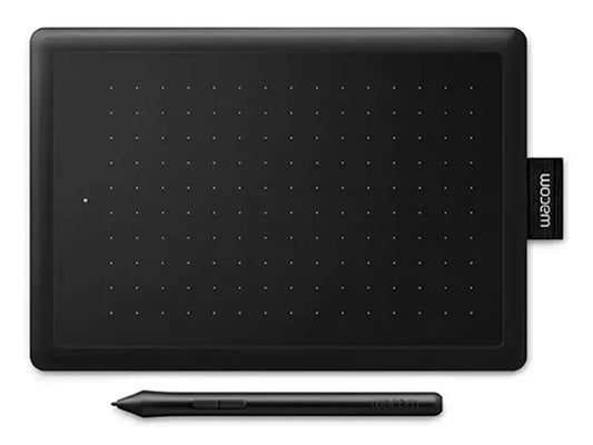 WACOM ONE PEN TABLET SMALL PARA DIBUJO DIGITAL BT, LAPIZ CON DISEÑO ERGONÓMICO,COLOR NEGRO (CTC4110WLW0A)