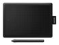 WACOM ONE PEN TABLET SMALL PARA DIBUJO DIGITAL BT, LAPIZ CON DISEÑO ERGONÓMICO,COLOR NEGRO (CTC4110WLW0A)