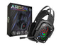 AURICULAR GAMBYTE ARGON GAMING 7.1 (GI-ARGON-MR) CON MICROFONO, INTERFAZ USB, RGB, NEGRO