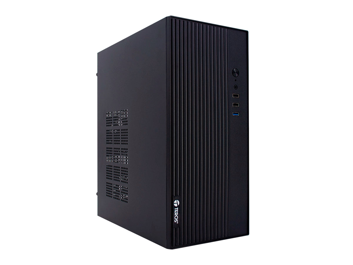 CASE TEROS MINI TOWER (TE-1035S) FUENTE 250W NEGRO