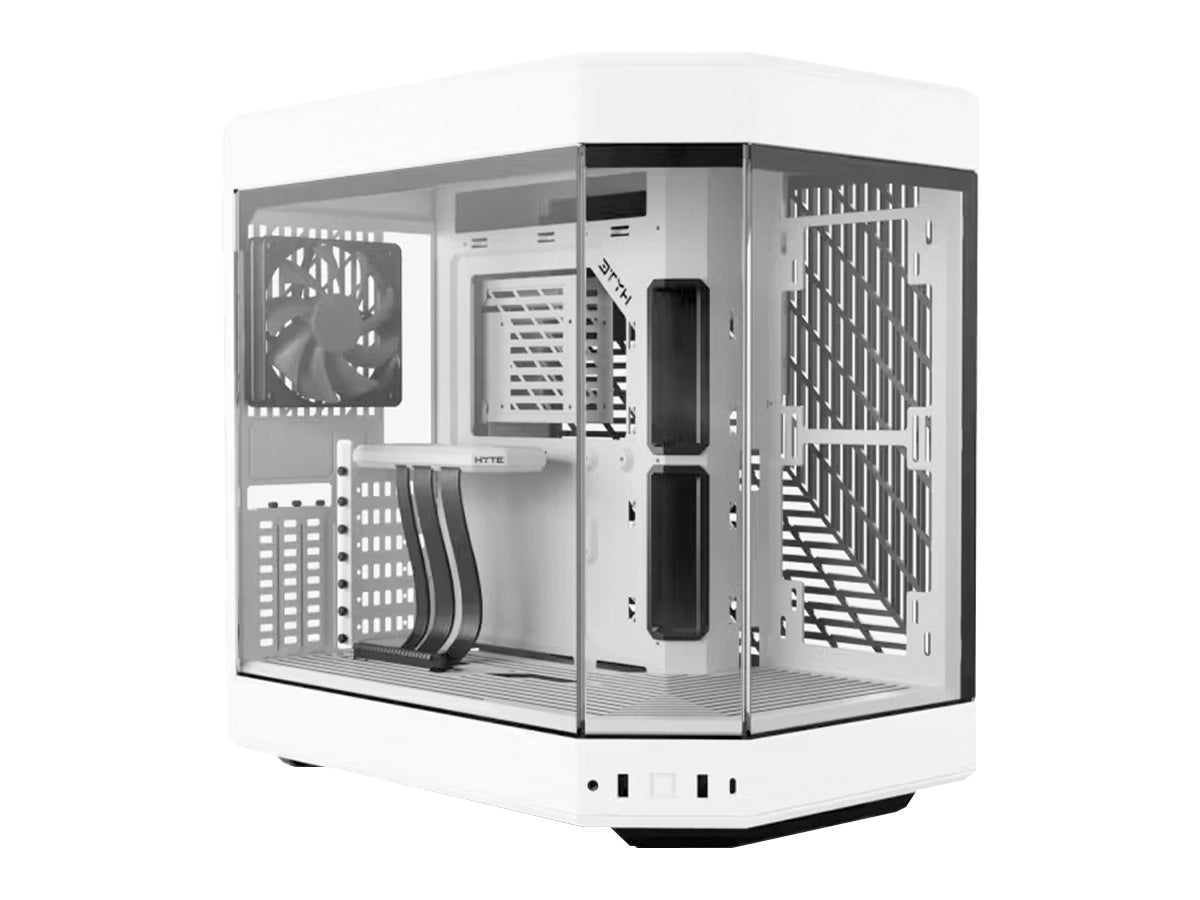 CASE HYTE Y60 WHITE S/FUENTE (CS-HYTE-Y60-WW) MID TOWER, PANELES DE VIDRIO TEMPLADO, BLANCOCASE HYTE Y60 WHITE S/FUENTE (CS-HYTE-Y60-WW) MID TOWER, PANELES DE VIDRIO TEMPLADO, BLANCO