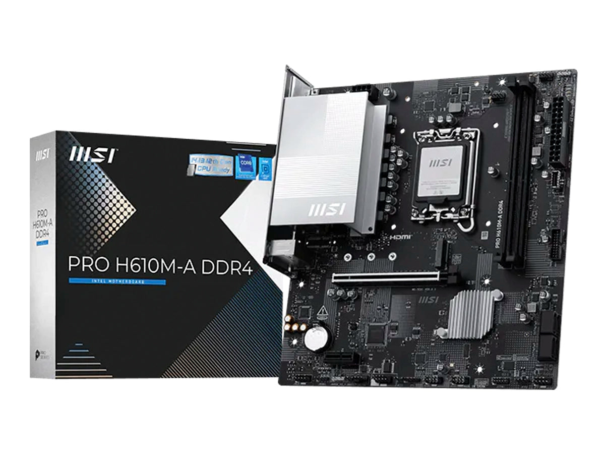 PLACA MADRE MSI H610M-A (911-7E31-002) RAM DDR4, SOCKET LGA 1700