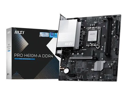 PLACA MADRE MSI H610M-A (911-7E31-002) RAM DDR4, SOCKET LGA 1700