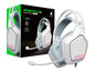 AURICULAR ANTRYX GAMING ENIGMA SE WHITE (AGH-7320WR7V) 7.1 VIRTUAL, VIBRADOR , USB, C/ MICROFONO , BLANCO - 22154