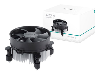 COOLER PARA PROCESADOR DEEPCOOL ALTA 9 PWM (DP-ICAP-AT9-17) 1 VENTILADOR, ALUMINIO | COMPATIBLE SOLO LGA 1851, 1700