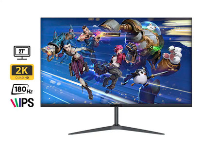 MONITOR GAMBYTE 27 PUL. ML2705Q (MN-GRML2705Q-LG) GAMING 180HZ, 2K/QHD, 1MS, 2 HDMI, 1 DP, 1 USB, 1 AUDIO