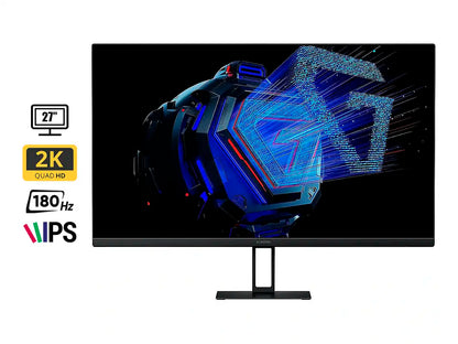 MONITOR XIAOMI 27 PULGADAS G27QI (P27QCA-RGGL) GAMING 180HZ, 2K/QHD, 1MS, 2 HDMI, 2 DP