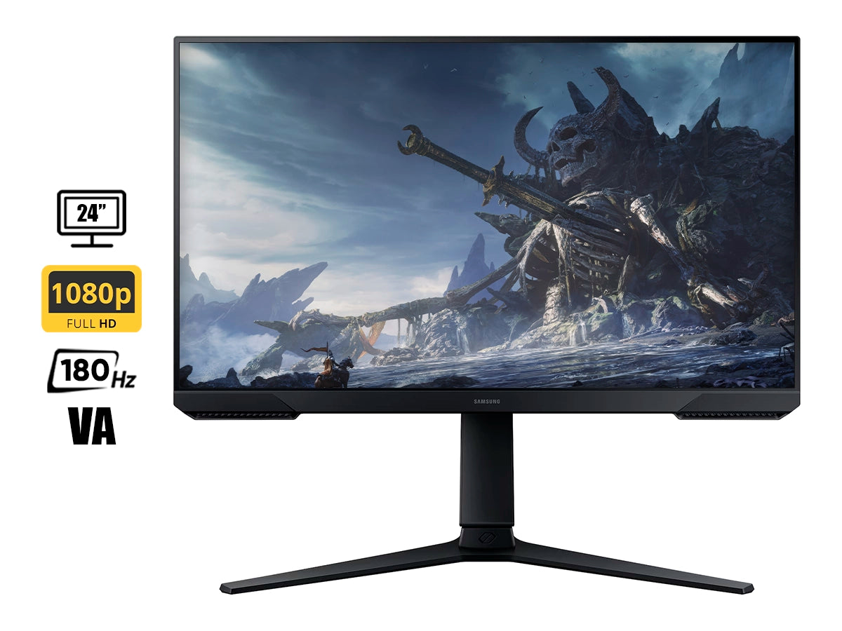 MONITOR SAMSUNG 24 PULGADAS ODYSSEY G3 24DG300 (LS24DG300ELXPE) FRECUENCIA 180HZ, 1MS, 1 HDMI, 1 DISPLAYPORT