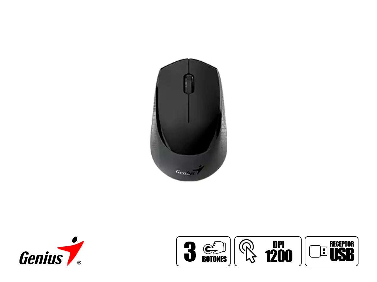 COMBO 2 EN UNO GENIUS INALAMBRICO SLIMSTAR 8230 (31340015407) TECLADO, MOUSE, BT, MULTIMEDIA, NEGRO