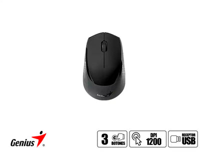 COMBO 2 EN UNO GENIUS INALAMBRICO SLIMSTAR 8230 (31340015407) TECLADO, MOUSE, BT, MULTIMEDIA, NEGRO