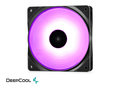 COOLER PARA CASE DEEPCOOL RF120M-5 IN 1 (DP-FRGB-RF120-5C-M) PACK 5 EN 1, 120MM, LED RGB