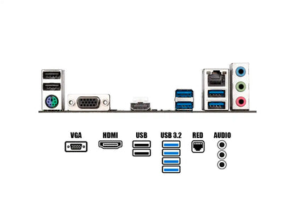 PLACA MADRE GIGABYTE A520M K V2 (A520M K V2) SOCKET AM4, RAM DDR4 BUSS 5100OC MHZ