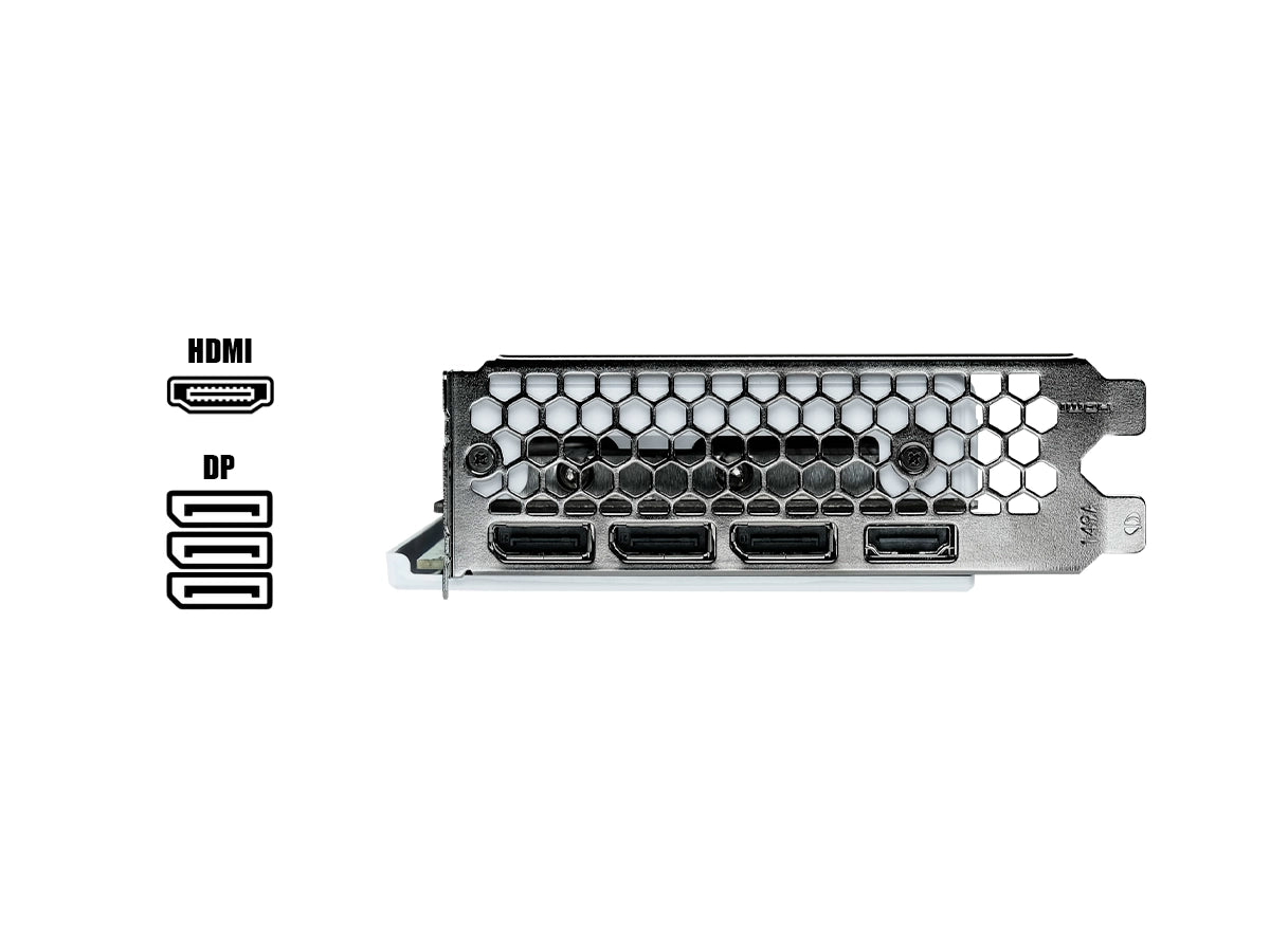 TARJETA DE VIDEO PALIT RTX 5070 12GB GDDR7 (NE75070U19K9-GB2050W) 192 BITS, 3 VENTILADORES ,BLANCO