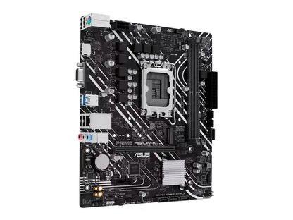 PLACA MADRE ASUS PRIME H610M-K (90H610M-K ) SOCKET LGA 1700, RAM DDR5 , 14VA, 13VA, 12VA GEN
