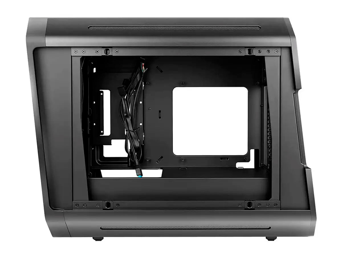 CASE ANTEC DARK CUBE GAMING S/FUENTE (0-761345-80034-1) PANELES DE VIDRIO, LED RGB, NEGRO