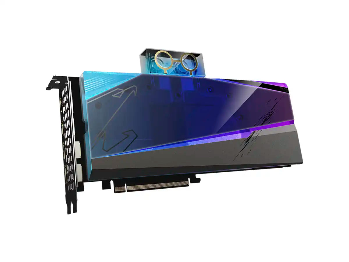 TARJETA DE VIDEO GIGABYTE RX 6900 XT XTREME WATERFORCE 16GB GDDR6 (GV-R69XTAORUSX-WB-16) RADEON 256 BITS