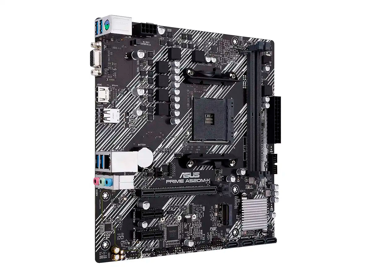 PLACA MADRE ASUS PRIME A520M-K (PRIME-A520M-K ) SOCKET AM4, RAM DDR4, HDMI