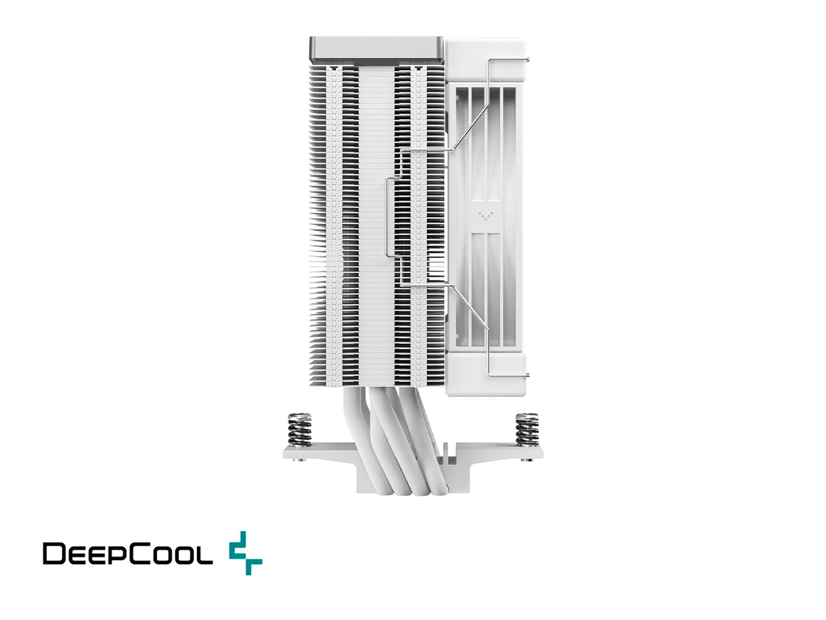 COOLER PARA PROCESADOR DEEPCOOL AK400 G2 (R-AK400G2-WHNNMN-GJD) 1 VENTILADOR, BLANCO