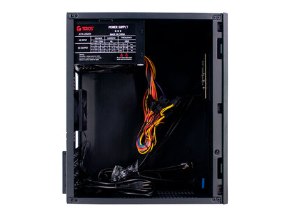 CASE TEROS MINI TOWER (TE-1035S) FUENTE 250W NEGRO