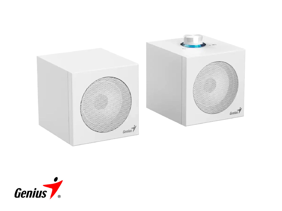 PARLANTE GENIUS SP-HF300U 4WATTS (31730061401) USB-C/USB-A POWER,BLANCO
