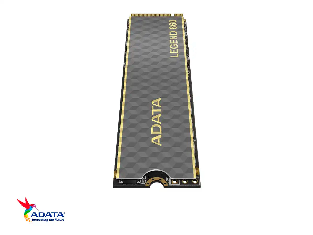 UNIDAD DE ALMACENAMIENTO SSD M.2 PCIE ADATA 1TB NVME LEGEND 860, 2280 (SLEG-860-1000GCS) HASTA 6000MB/S DE LECTURA