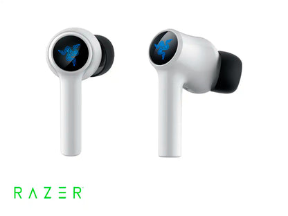 AUDIFONO RAZER HAMMERHEAD HYPERSPEED (RZ12-03820300-R3U1) CON MICROFONO, WIRELESS USB-C, BT, BLANCO