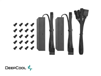 COOLER PARA CASE DEEPCOOL RF120M-5 IN 1 (DP-FRGB-RF120-5C-M) PACK 5 EN 1, 120MM, LED RGB