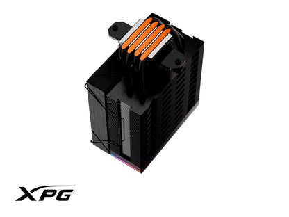 COOLER PARA PROCESADOR XPG MAESTRO PLUS 42SA (CCXPGMP42BLACK ) DIGITAL ARGB, 120MM, HASTA 1800RPM, NEGRO
