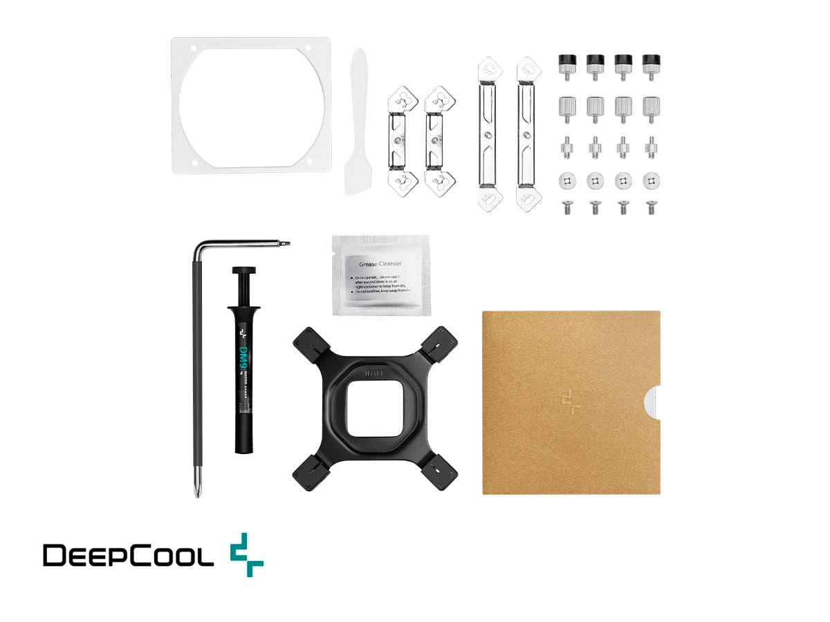 COOLER PARA PROCESADOR DEEPCOOL ASSASSIN IV WH (R-ASN4-WHNNMT-G) BLANCO, 2 VENTILADORES, 120MM
