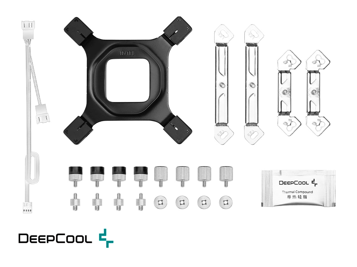 COOLER PARA PROCESADOR DEEPCOOL AG620 WH ARGB (R-AG620-WHANMN-G-2) 2 VENTILADORES, 120 MM, LED ARGB